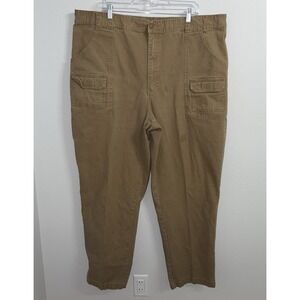 Men's Cabela's Brown Tactical 7-Pocket Hiker Fishing‎ Hiking Cargo Pants 46X32